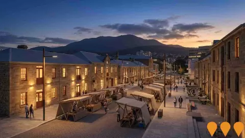 AI impression: Salamanca Market Precinct Enhancement, Tourism