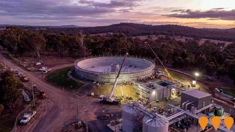 AI impression: Wagga Wagga Water Treatment Plant Upgrade, Environmental & Disaster Management