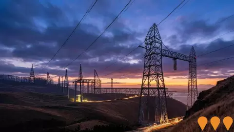 AI impression: HumeLink Transmission Project, Energy