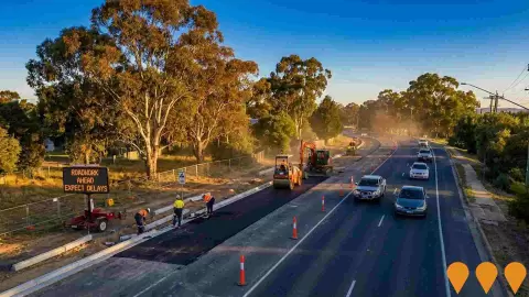AI impression: Lake Albert Road Upgrade Extension, Transport & Logistics