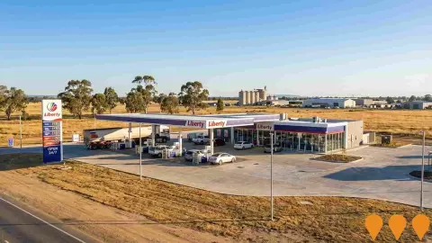 AI impression: Liberty Petrol Station East Wagga, Transport & Logistics