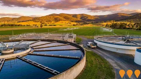 AI impression: Cambridge-Clarence Recycled Water Interconnector, Agriculture & Rural Development