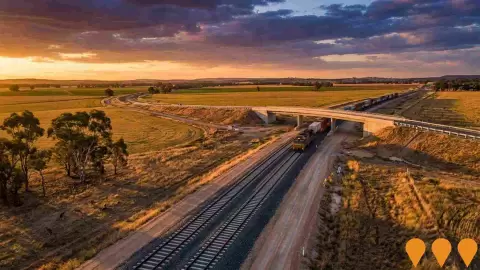 AI impression: Inland Rail - Illabo to Stockinbingal, Transport & Logistics