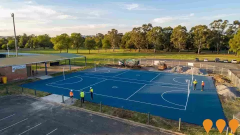 AI impression: Gundagai Netball Courts Upgrades, Sports & Recreation