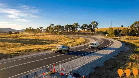 AI impression: Annie Pyers Drive Upgrade, Transport & Logistics