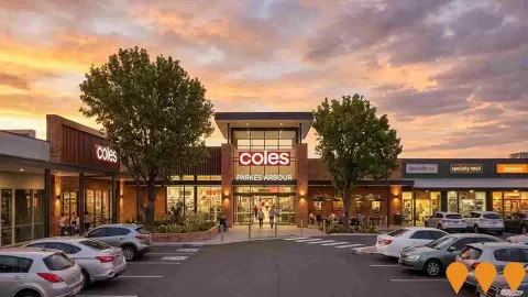 AI impression: Parkes Arbour Shopping Centre Redevelopment, Retail