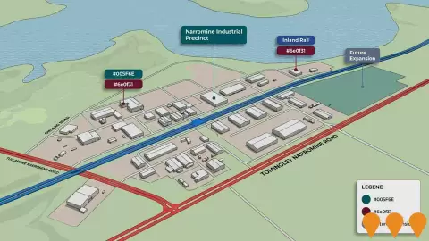AI impression: Narromine Industrial Precinct, Business Parks & Technology Hubs