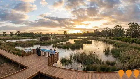 AI impression: Parkes Wetlands, Environmental & Disaster Management