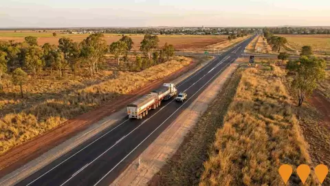 AI impression: Capricorn Highway Widening (Winton Creek to Agricultural College), Transport & Logistics