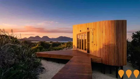 AI impression: Dolphin Sands Studio, Residential Development