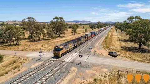AI impression: Rail Corridor Program - Narromine To Gowrie, Transport & Logistics