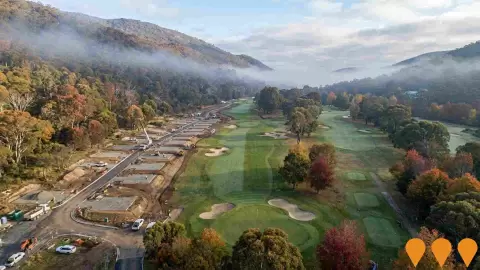 AI impression: Thredbo Golf Course Subdivision, Tourism