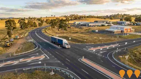 AI impression: Rockdale Road Upgrade, Young, Transport & Logistics