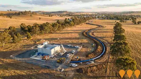 AI impression: Harden to Boorowa Water Supply Pipeline, Environmental & Disaster Management