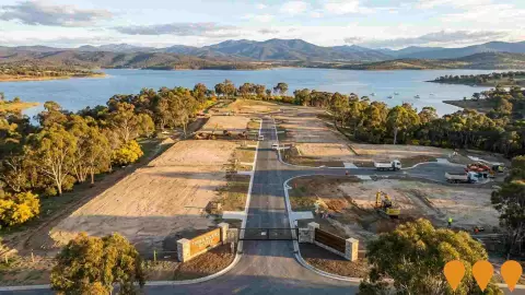 AI impression: Three Rivers Lake Jindabyne Estate, Residential Development