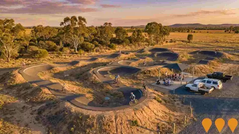 AI impression: Maranoa Pump Track Community Infrastructure, Sports & Recreation