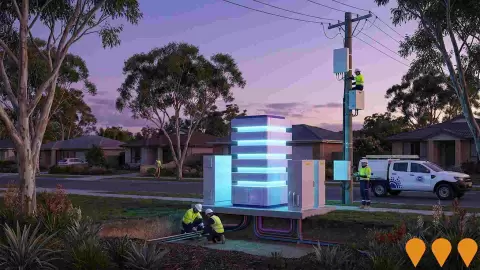 AI impression: Kaleen Digital Infrastructure Upgrade, Telecommunications
