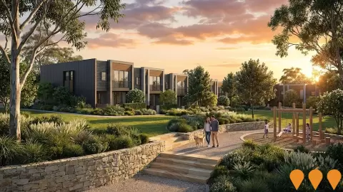AI impression: The Parks, Red Hill, Residential Development