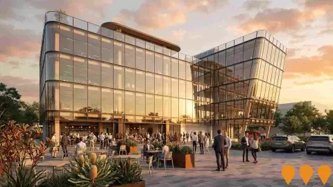 AI impression: Yowani Country Club Redevelopment - Office Building, Communities, Precincts & Urban Renewal