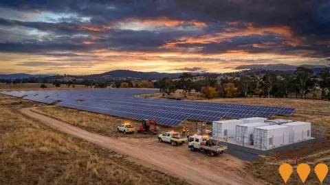 AI impression: Franklin Solar Farm, Energy