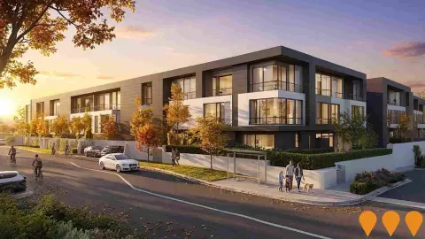 AI impression: Mcfarlane Ave, Googong, Residential Development