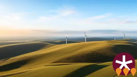 AI impression: Barneys Reef Wind Farm, Energy