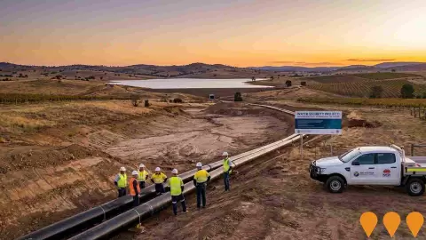 AI impression: Improving Water Security for Mudgee and Gulgong, Environmental & Disaster Management
