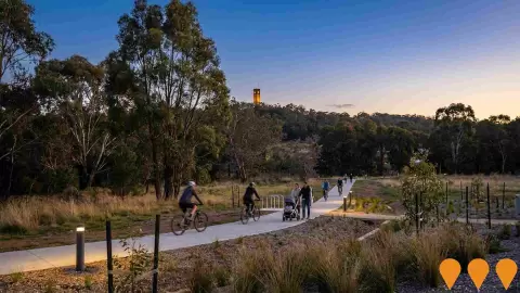 AI impression: Shared Pathways Extension, Sports & Recreation
