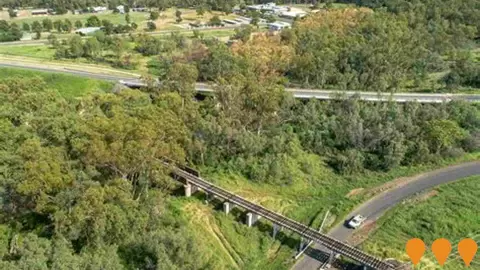 AI impression: Inland Rail - Narrabri to North Star - Phase Two, Transport & Logistics