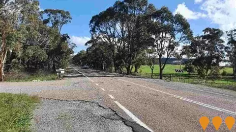 AI impression: Taralga Road Safety Upgrades, Environmental & Disaster Management