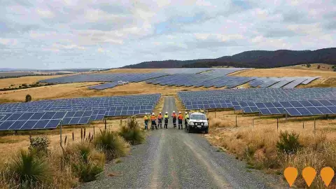 AI impression: Goulburn River Solar Farm, Energy