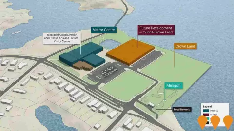 AI impression: Greater Batemans Bay Structure Plan, Communities, Precincts & Urban Renewal