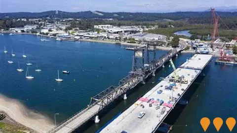 AI impression: Batemans Bay Bridge Replacement Project, Transport & Logistics