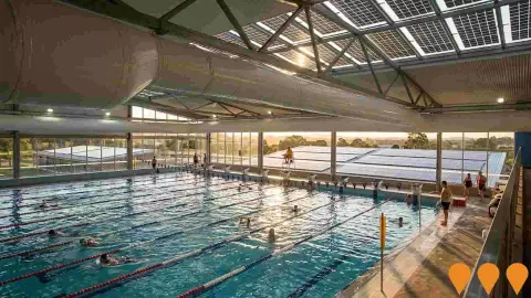 AI impression: Moss Vale War Memorial Aquatic Centre Solar Installation, Energy