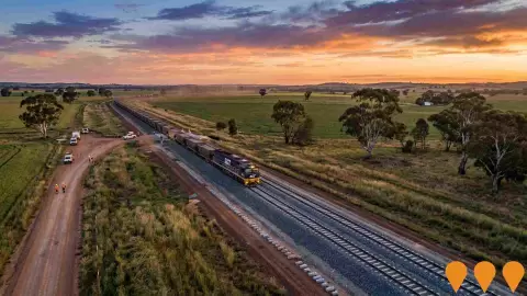 AI impression: Inland Rail - North Star to NSW-Queensland Border, Transport & Logistics