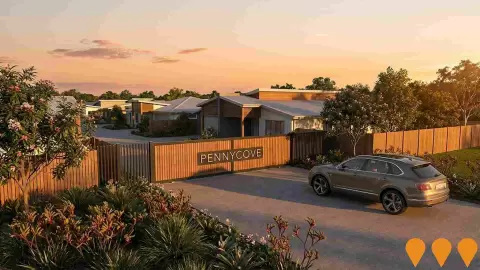 AI impression: PennyCove Gated Villas, Residential Development