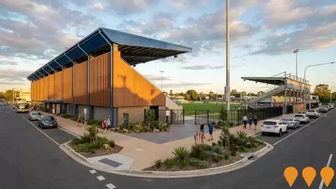 AI impression: Browne Park Redevelopment, Sports & Recreation