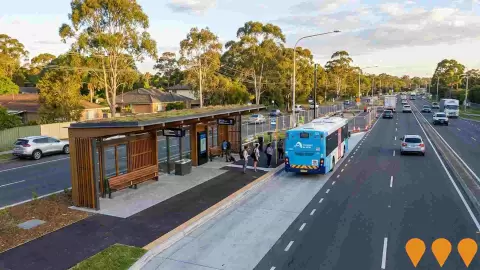 AI impression: Emu Plains Bus Stop Improvements, Transport & Logistics