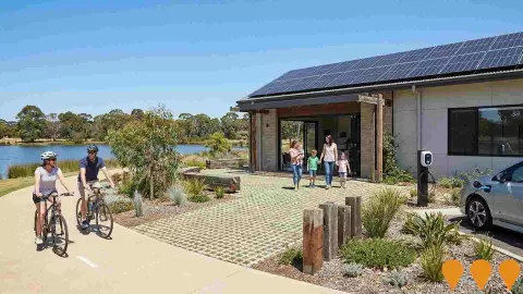 AI impression: Panorama Net Zero Demonstration Home, Education & Training