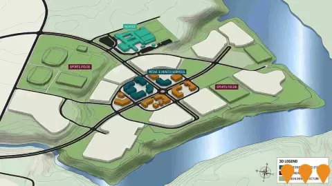 AI impression: Hambledon Park, Communities, Precincts & Urban Renewal
