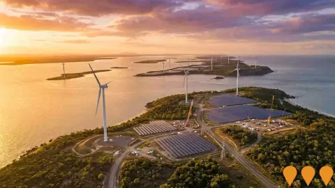 AI impression: Queensland Central REZ, Energy