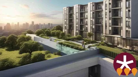 AI impression: Ingleburn Residential Development, Residential Development