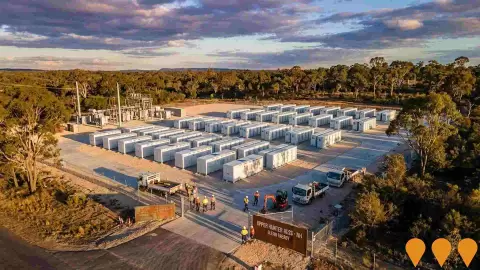 AI impression: Upper Hunter Battery Energy Storage System (BESS), Energy