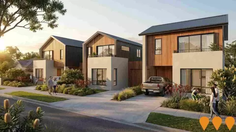 AI impression: 61 Marlo Road Townhouses, Towradgi, Communities