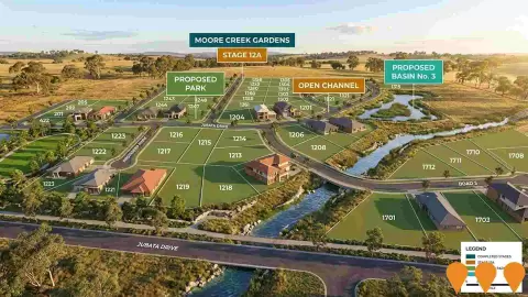 AI impression: Moore Creek Gardens, Residential Development