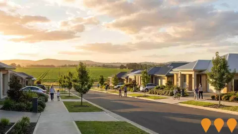 AI impression: Redbank Estate (Calala), Residential Development