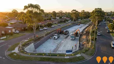 AI impression: Milperra Drain Widening - Stage 2, Environmental & Disaster Management