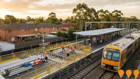 AI impression: Guildford Station Platform 2 Reconstruction, Transport & Logistics