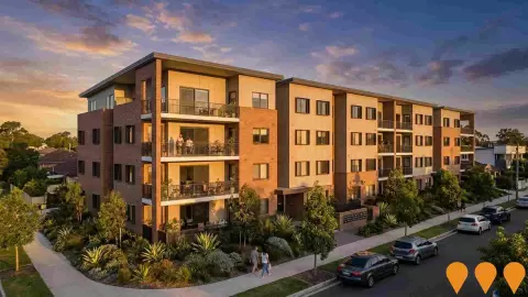 AI impression: Granville Infill Affordable Housing, Residential Development