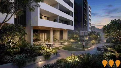 AI impression: East + Cowper, Granville, Residential Development